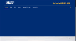 Desktop Screenshot of lombardmetals.com